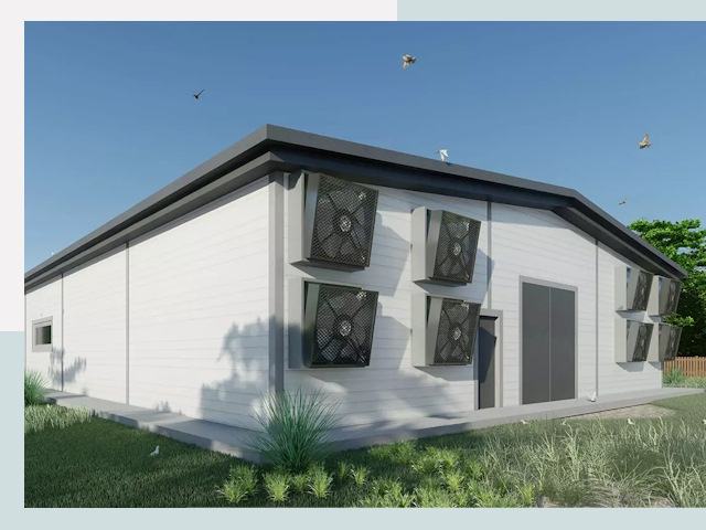 Строительство птичников в Губкине