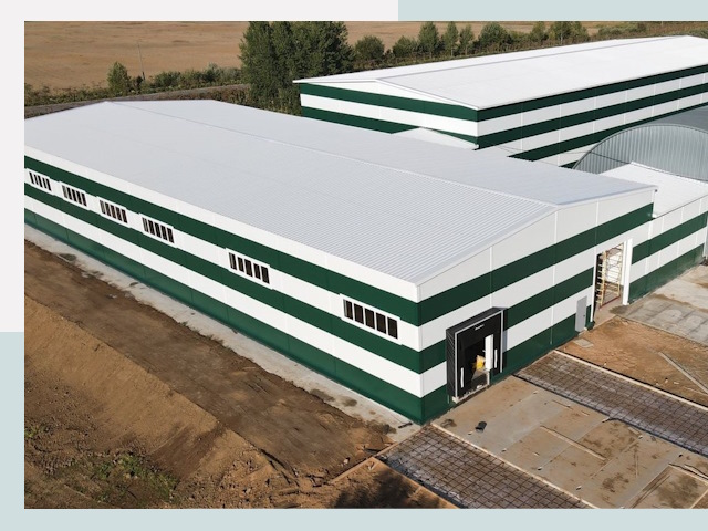 Строительство овощехранилищ в Губкине