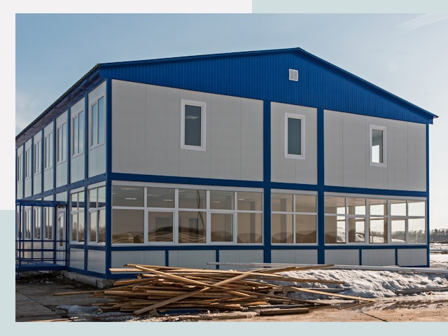 Строительство магазинов в Губкине