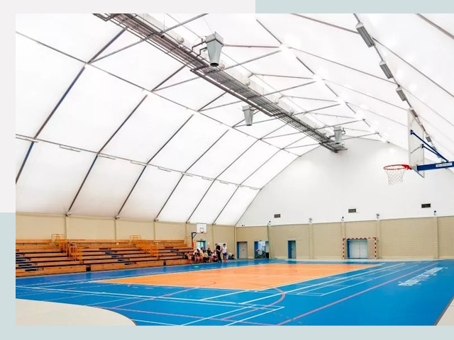 Строительство спортивных залов в Губкине