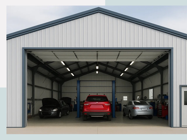 Ангары из сэндвич панелей от 609 руб. в Губкин