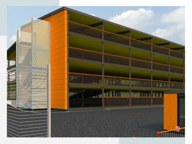 Многоуровневые паркинги в Губкине