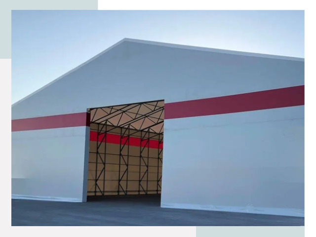 Быстровозводимые ангары в Губкине