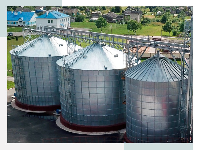 Металлические силосы в Губкине