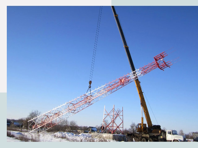 Строительство башен связи в Губкине от 609 руб.