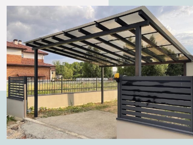 Металлические навесы в Губкин от 609 руб. за м²