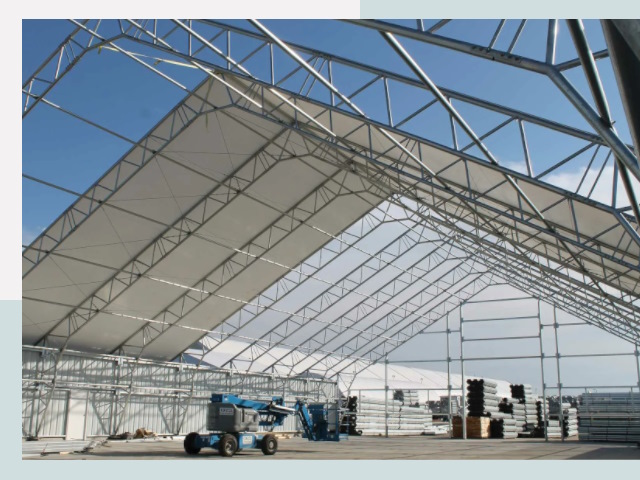Каркасно-тентовые сооружения от СтальСтрой-Гбк по цене 609 руб.