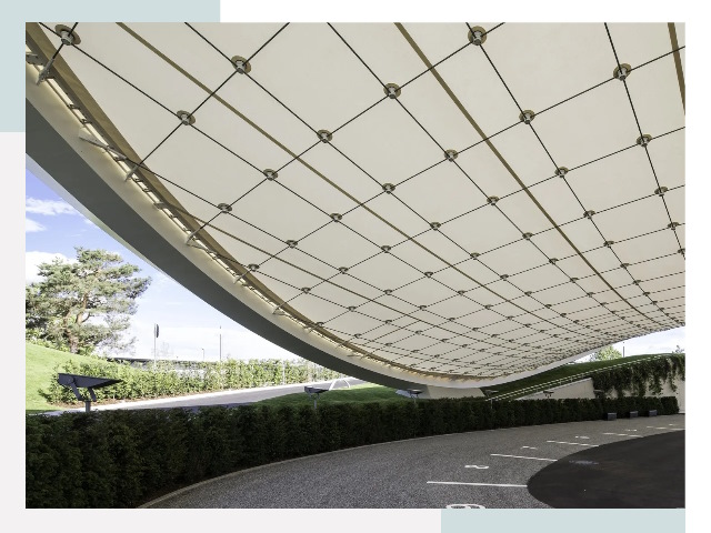 Мембранные конструкции в Губкине