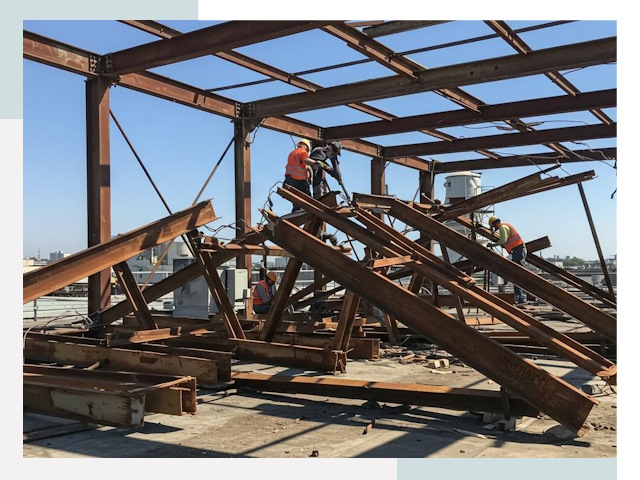 Демонтаж металлоконструкций в Губкине от 609 руб.