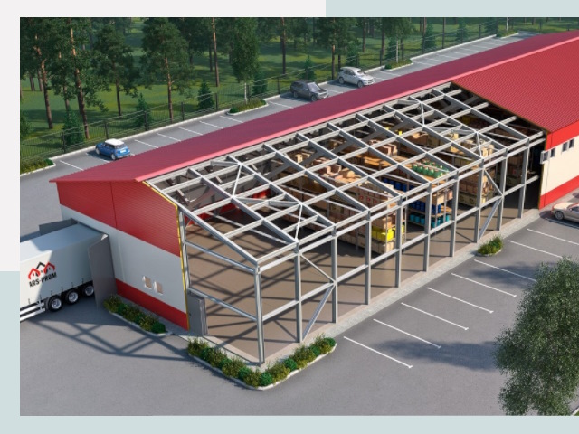 Проектирование ангаров в Губкине от 609 руб.