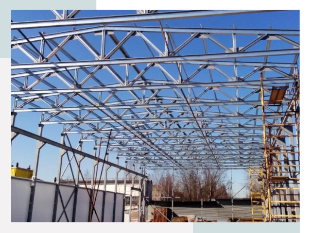 Металлокаркасы для складов в Губкине