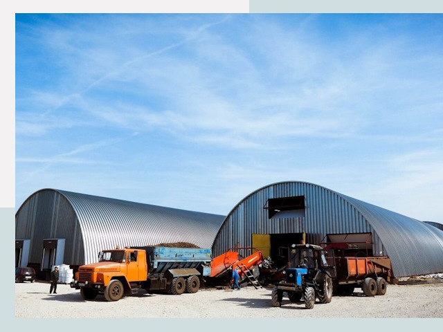 Ангары для спецтехники в Губкине