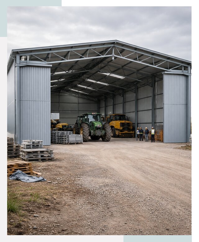 Ангары для сельхозтехники в Губкине от 20316 р. | СтальСтрой-Гбк